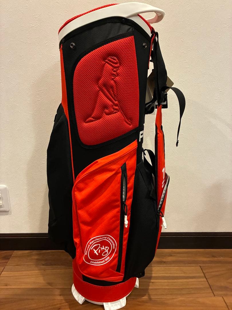 PING キャディバッグ 赤黒