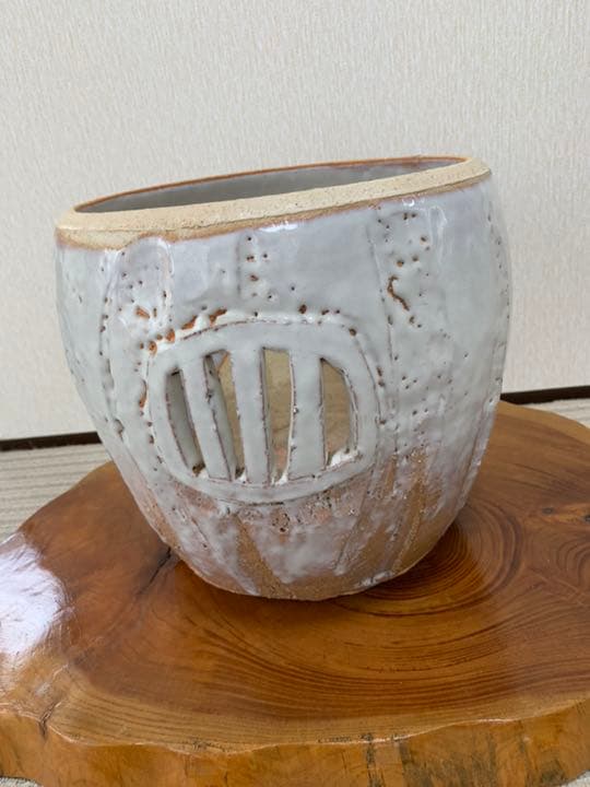 萩焼  廊下灯籠