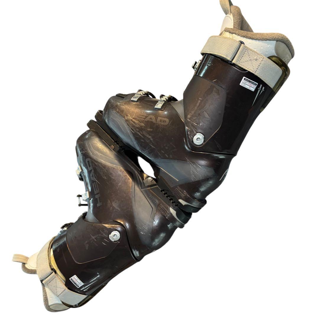 レディースショートスキーセット　ファンスキー　head 25cm ブーツ付