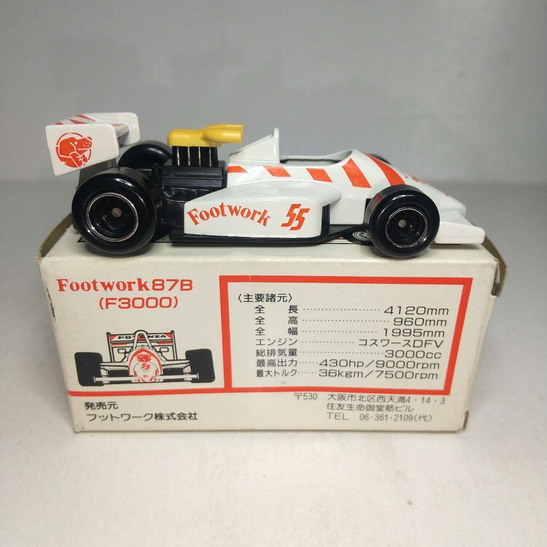 (3536)トミカ フットワーク レーシング 87B F3000