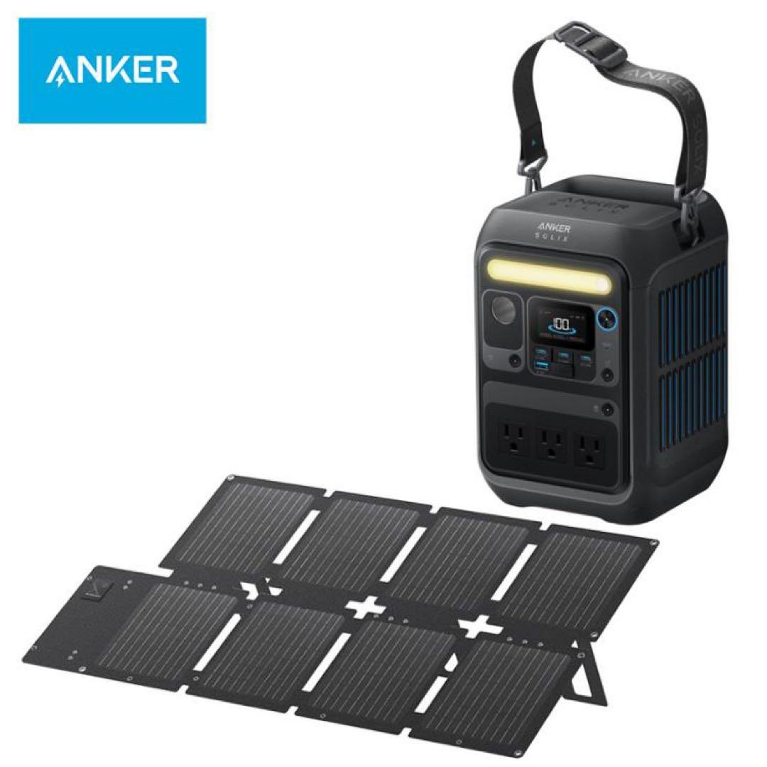 新品★ANKER SOLIX ポータブル電源★Ankerポータブル電源防災グッズ