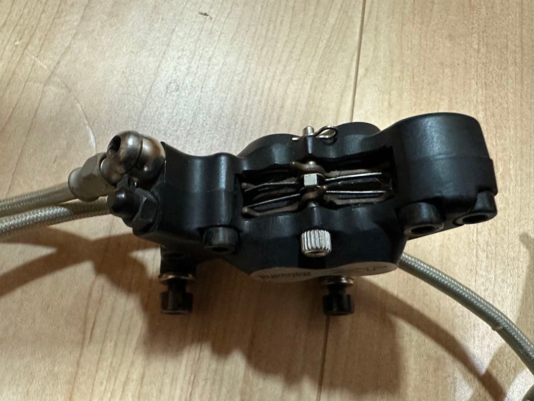 SHIMANO DEORE XT M755 対向4ポッド　ディスクブレーキセット