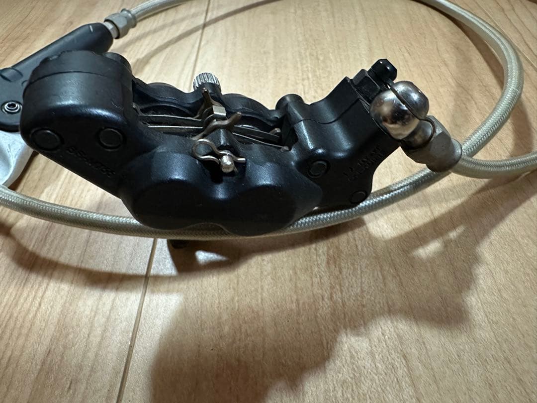 SHIMANO DEORE XT M755 対向4ポッド　ディスクブレーキセット