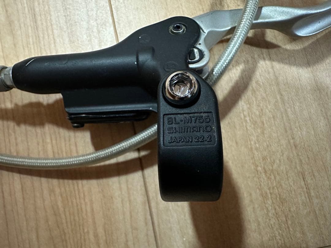 SHIMANO DEORE XT M755 対向4ポッド　ディスクブレーキセット