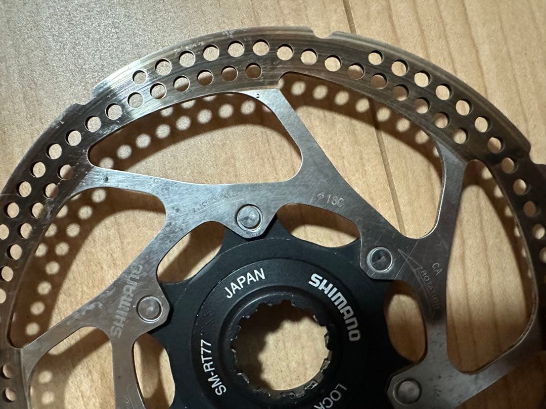 SHIMANO DEORE XT M755 対向4ポッド　ディスクブレーキセット