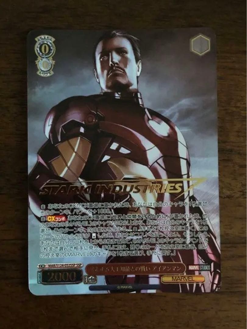 ヴァイス 暴走する人工知能との戦い アイアンマン SSP サイン