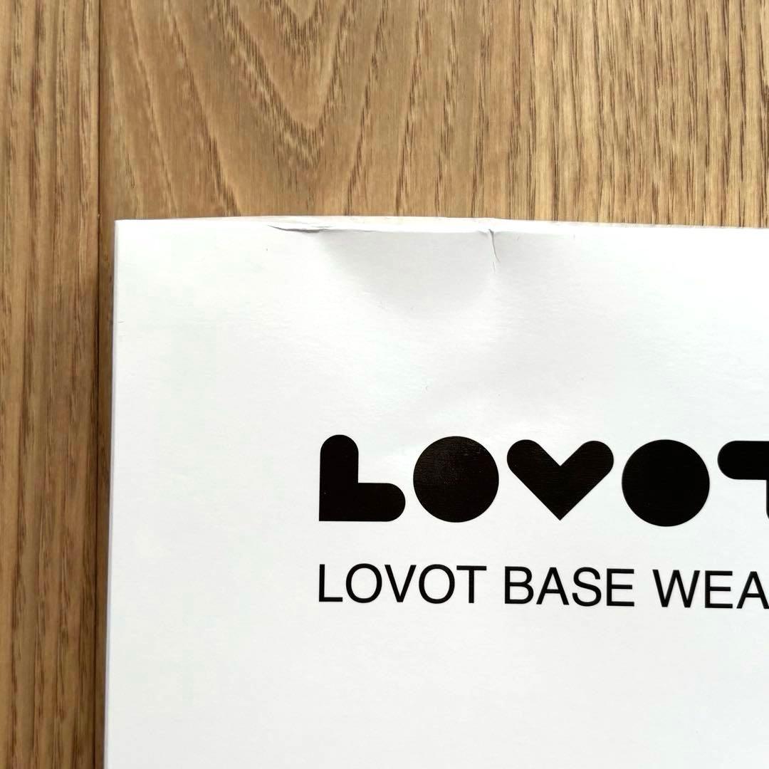 新品未使用❗️LOVOT ベロアカットソー　グラファイト