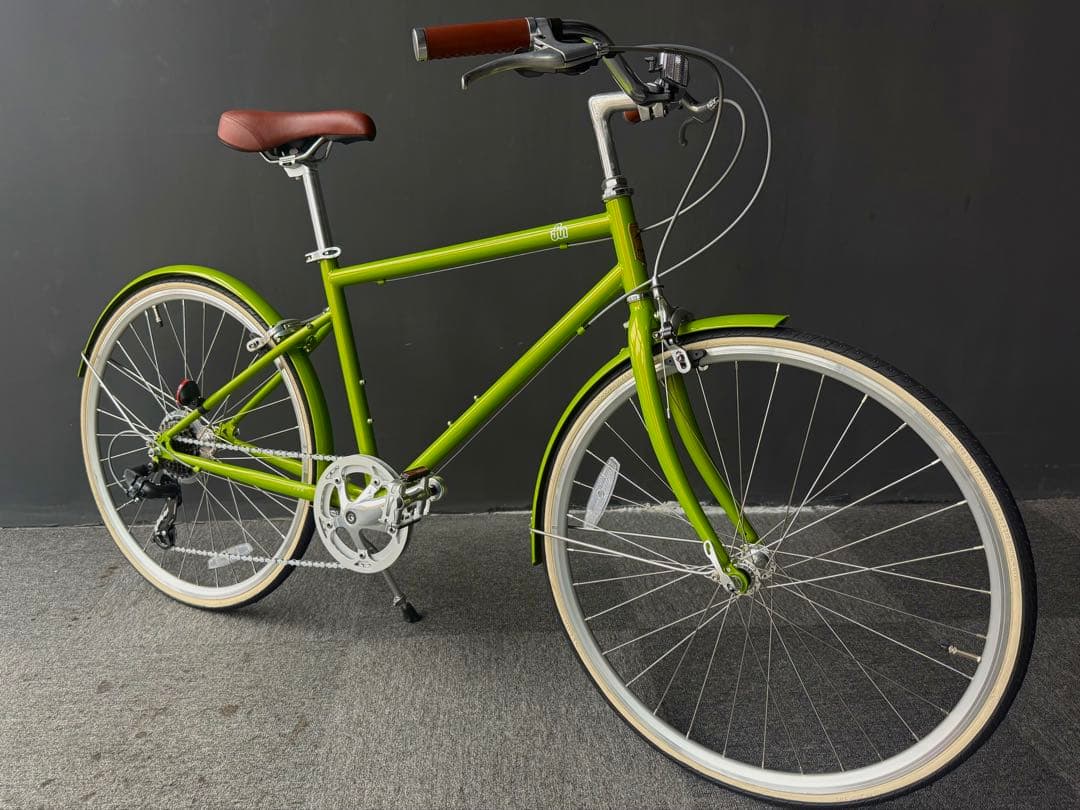 【美品】PANTHER FUNシティバイクシマノ外装7段変速 クラシックデザイン