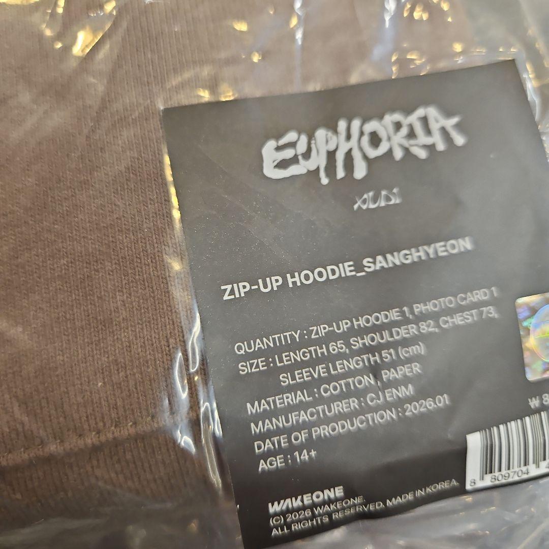 サンヒョン パーカー フーディー トレカ 韓国 ポップアップ ALD1