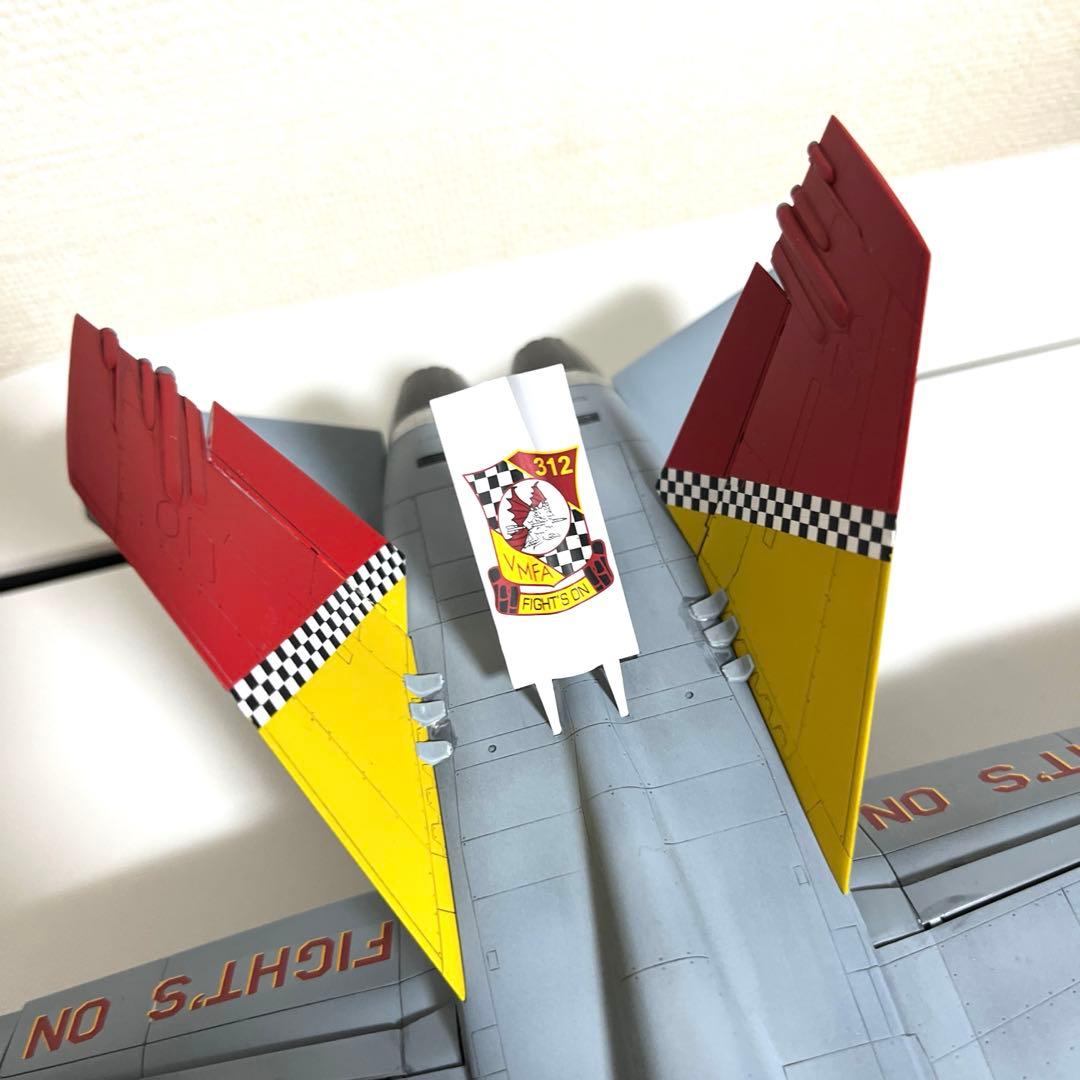 戦闘機プラモデル完成品1/48ハセガワF-18ホーネット