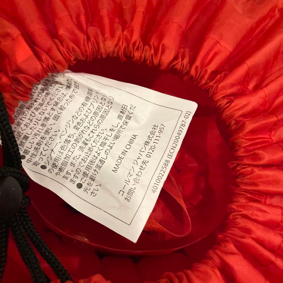 未使用　直営店限定　コールマン　インフレーターマットダブル 赤