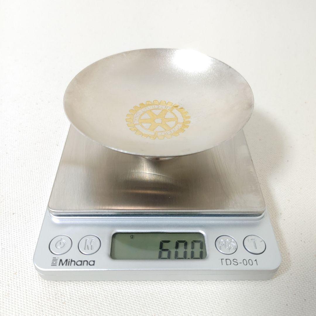 純銀 銀杯 SV1000 約60g 純銀製 銀盃