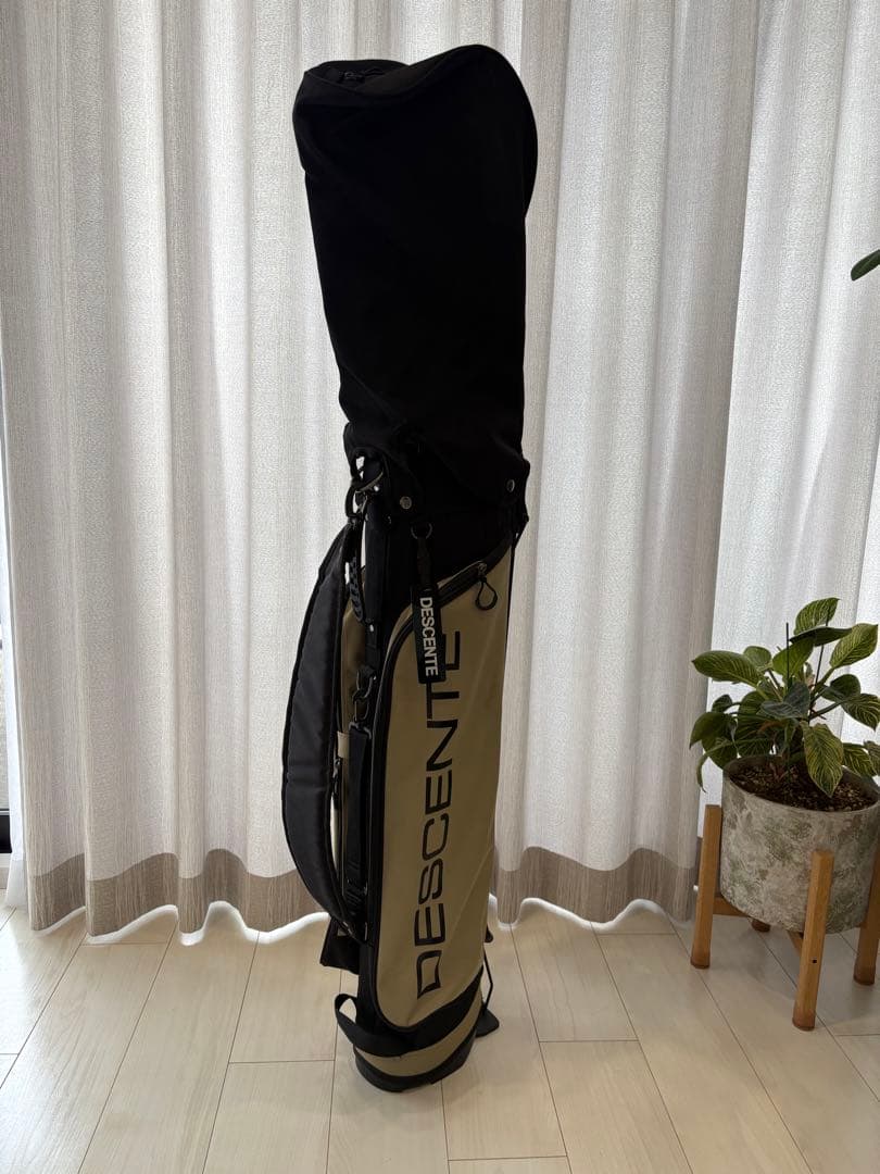 デサントキャディバッグDQBVJJ05 軽量 コンパクト スタンド