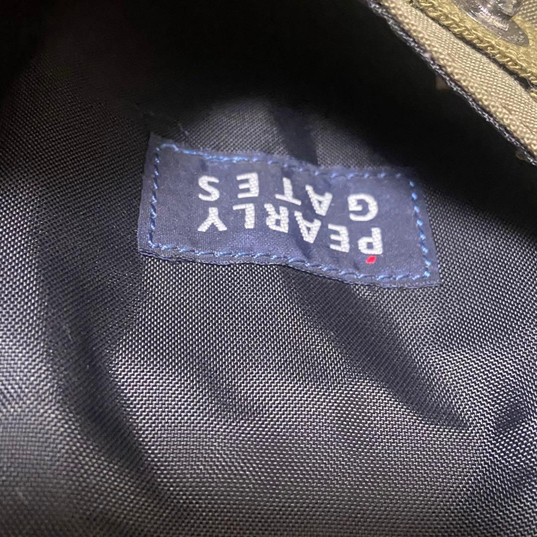 希少 レア パーリーゲイツ ベルト ボールケース ポーチ ウエストバッグ カーキ