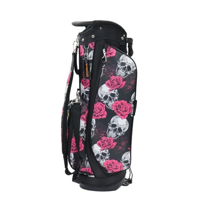 【GW限定】ラウドマウス キャディバッグ 8.5型 スカル＆ローズ 297