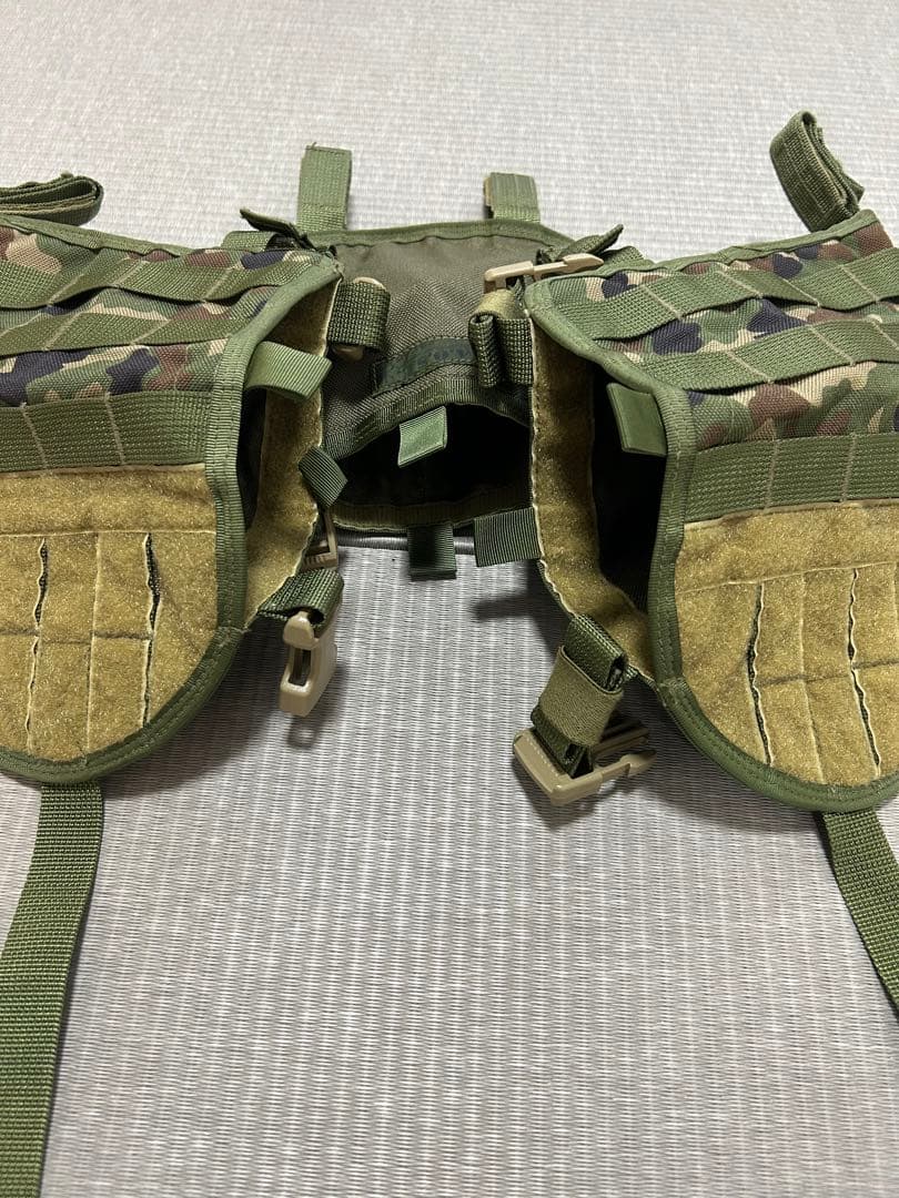サバゲー ミリタリー A.O.S.E 迷彩 チェストリグ パーツ　未使用品