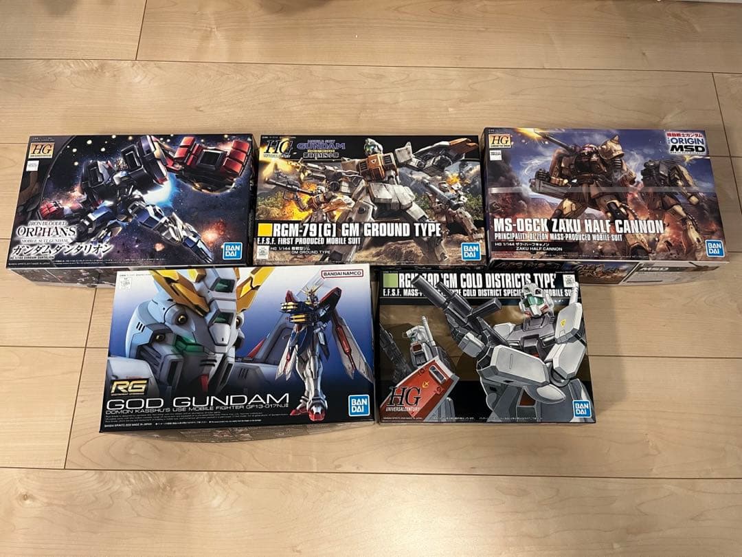 【積みプラ処分】ガンプラ複数＋エアブラシシステム・デカール・ジャンク多数