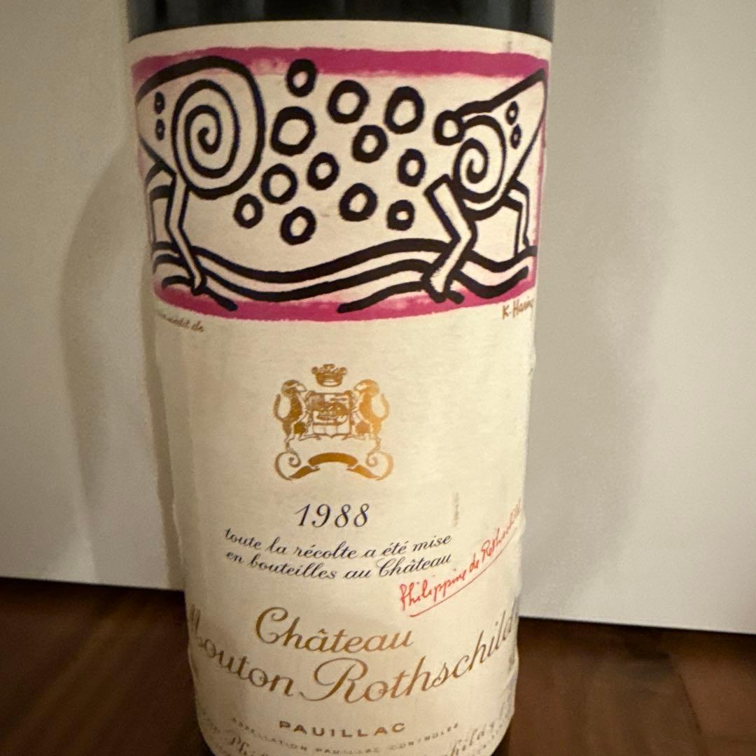ムートン 1988 Chateau Mouton Rothschild