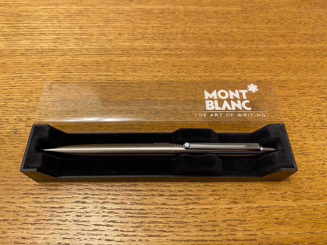 【新品・未使用】MONTBLANC モンブラン ノック式ボールペン Sライン