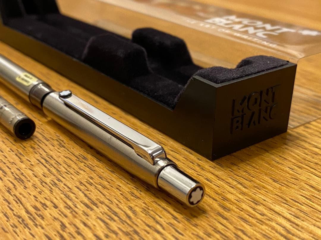 【新品・未使用】MONTBLANC モンブラン ノック式ボールペン Sライン