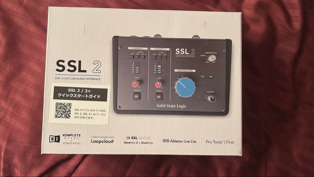 Solid State Logic SSL2オーディオインターフェース