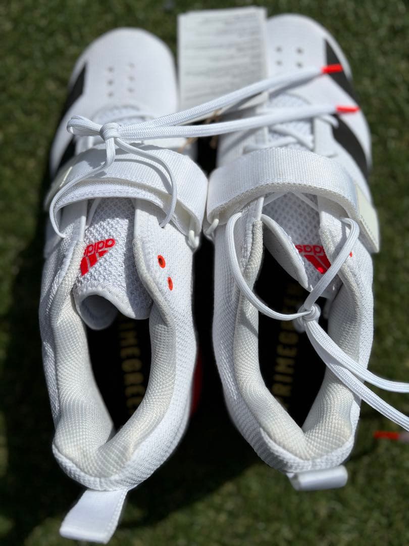 【新品未使用】adidas ADIPOWER ホワイト/ブラック/レッド