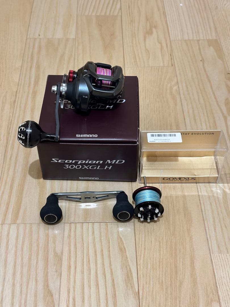 K*n様 SHIMANO Scorpion MD 300XGLH ベイトリール