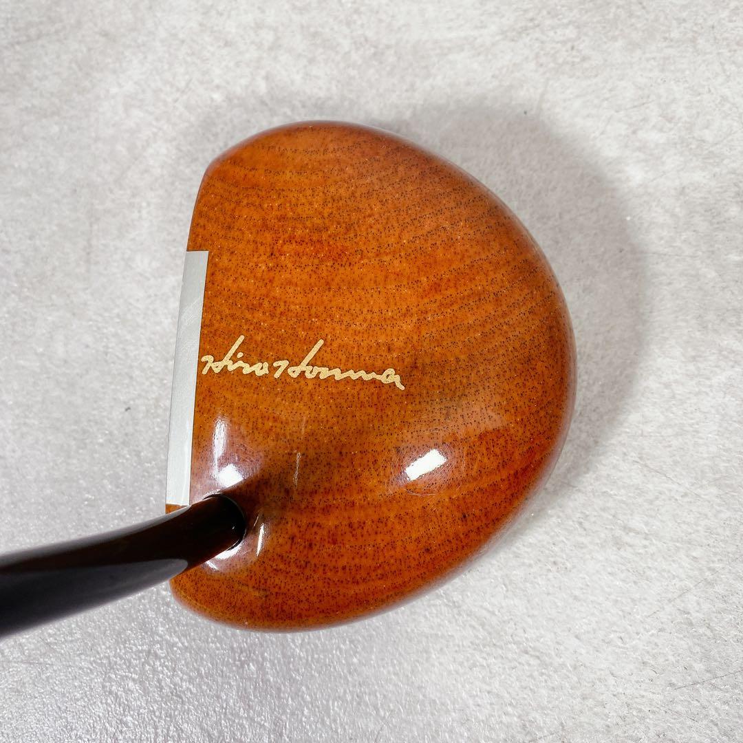 V805 美品 ヒロホンマ BIG LB-SINKER パーシモン パター