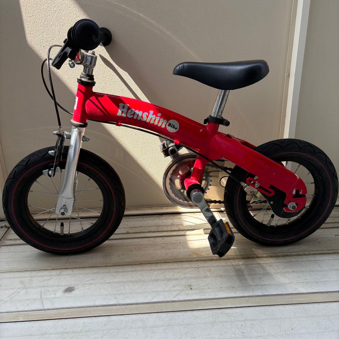 へんしんバイク　赤　12インチ