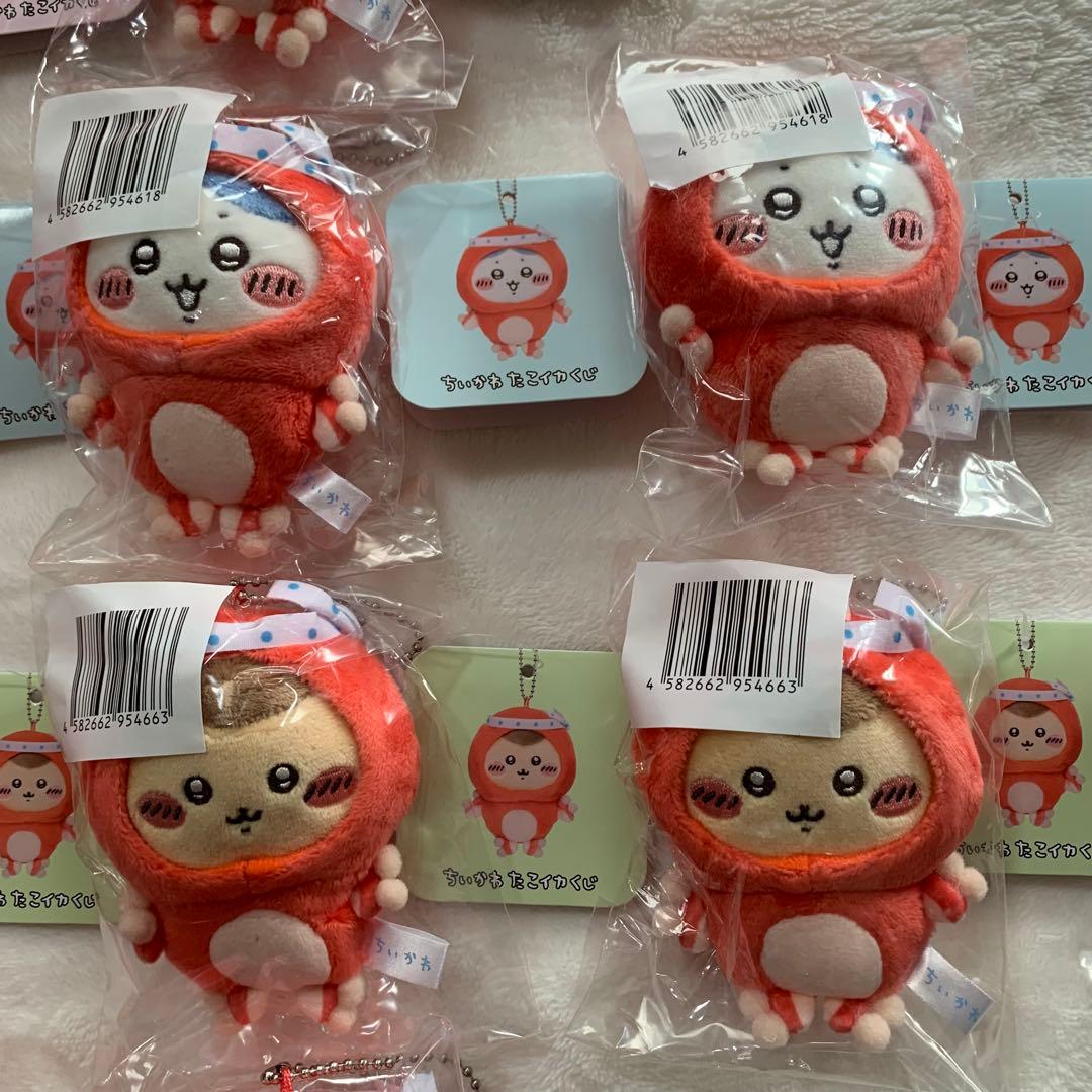 ちいかわ　たこイカくじ　D賞　たこイカマスコット　22点まとめ　セット