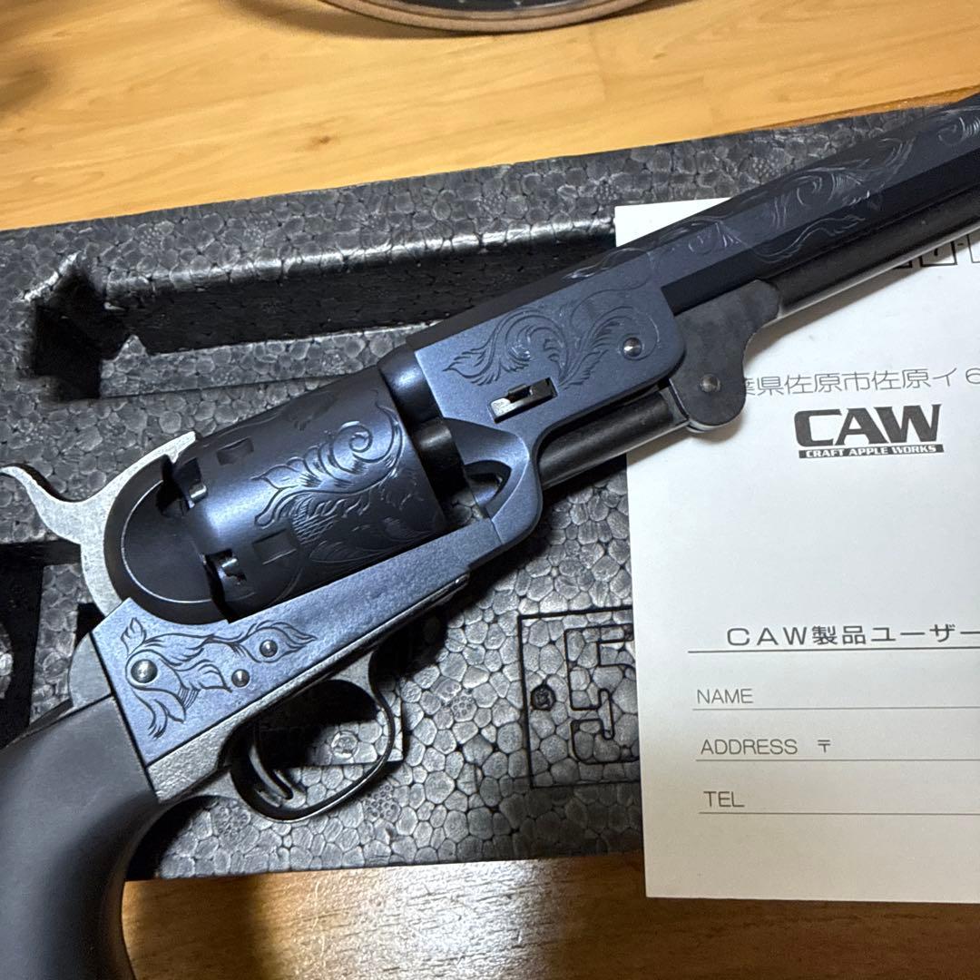 CAW エングレービング　51navy ブラック　ロックライト