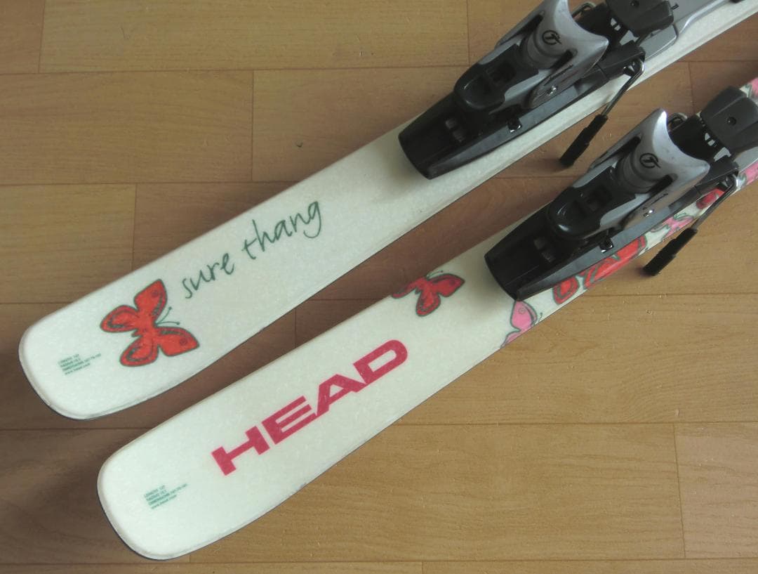 ■■送料無料■HEAD■sure thang■ミッドスキー■127㎝■メンテ付■