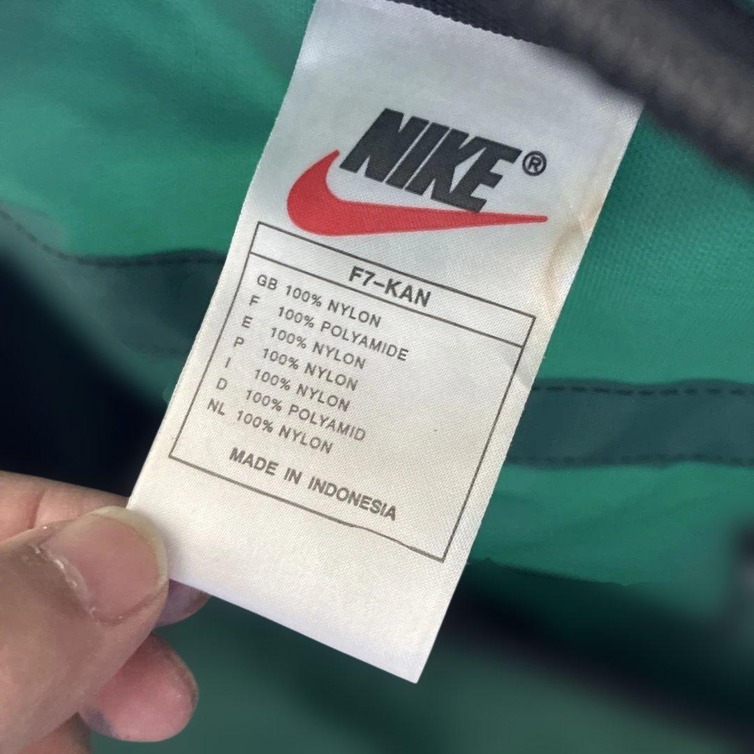 90s Nike ナイキ メッシュ ボストンバック グリーン