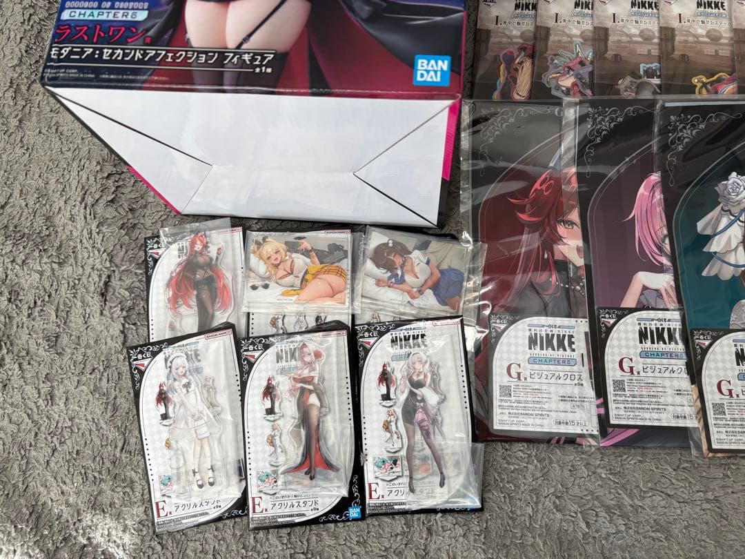 純*ラ様 勝利の女神　NIKKE A賞B賞ラストワン　下位賞フルセット　モダニア