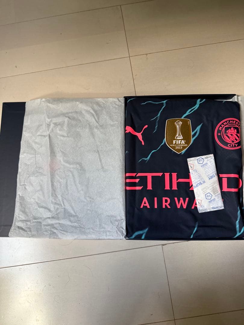 マンチェスターシティ 23/24 サードユニフォーム(L)ベルナルド・シウバ