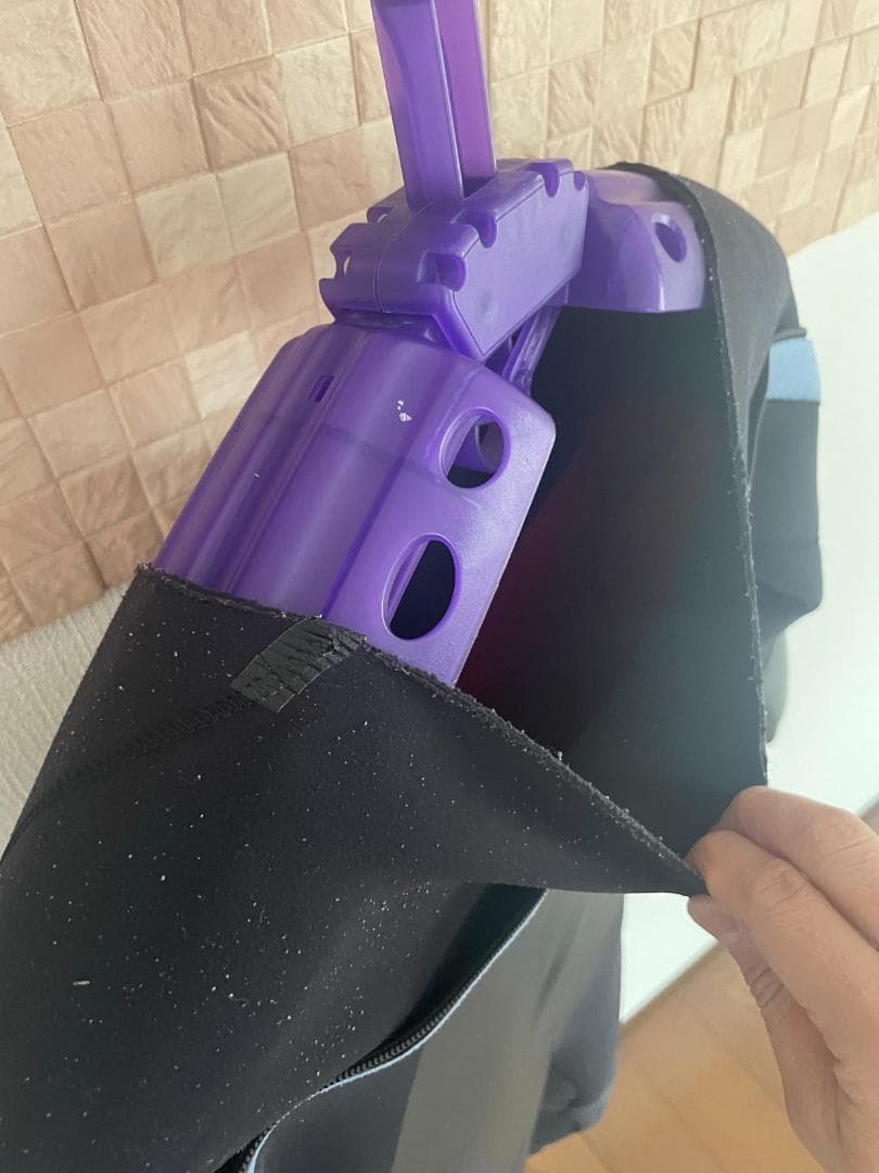 フルスーツ ウェットスーツ ブラック/青