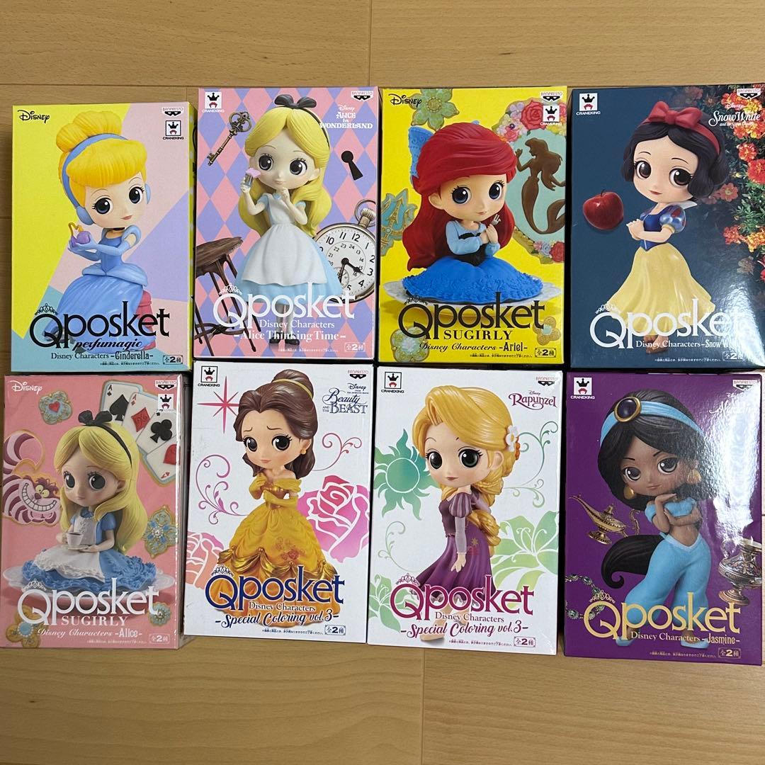 Disney Qposket フィギュアセット