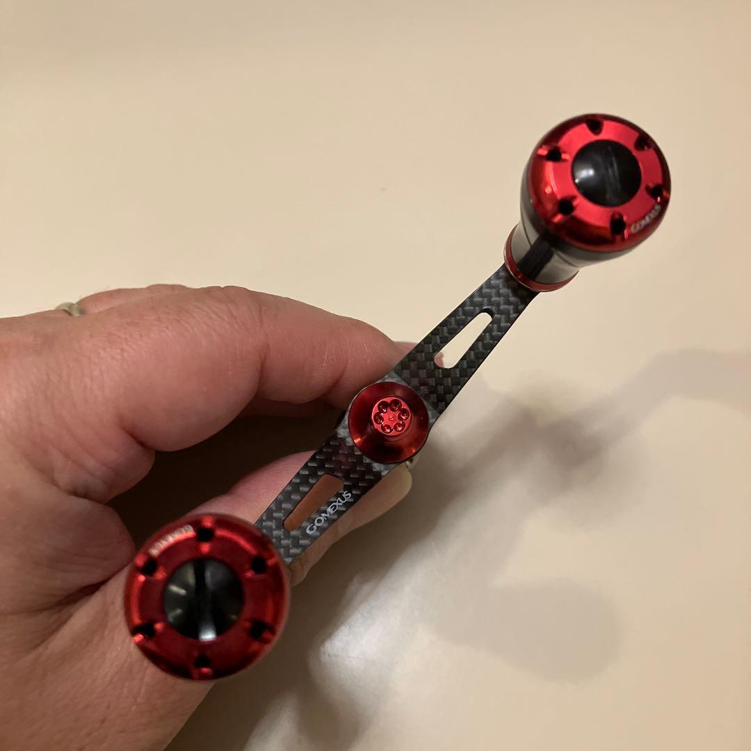 廃盤　美品　ダイワ用　ゴメクサス　72mm ダブルハンドル　スタンド　セット