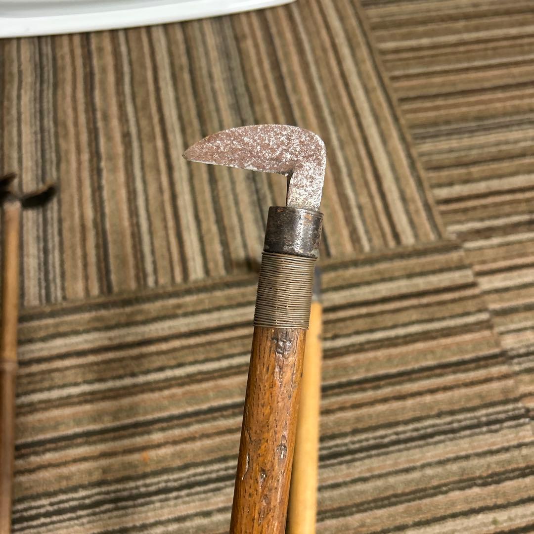 木製農具 曲線刃 収穫用