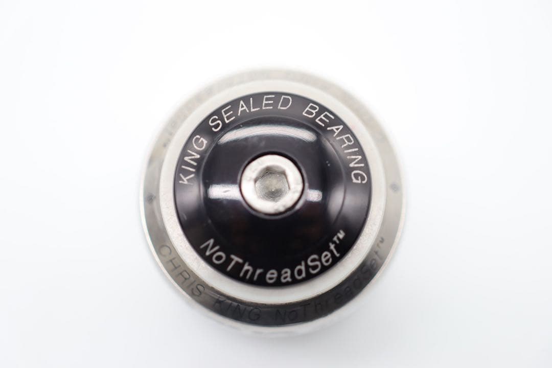 CHRIS KING titanium チタン ヘッドセット ブルーラグ ピスト