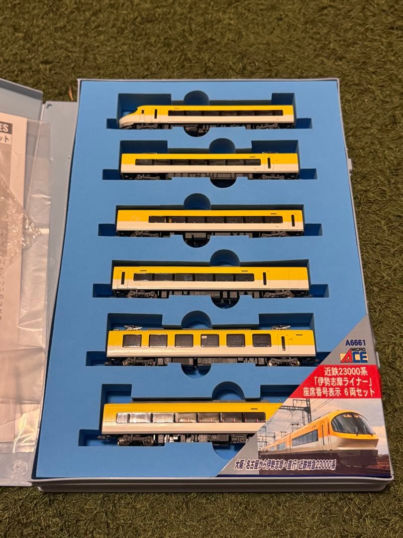 マイクロエース 6661 近鉄 伊勢志摩ライナー 座席番号表示　23000系