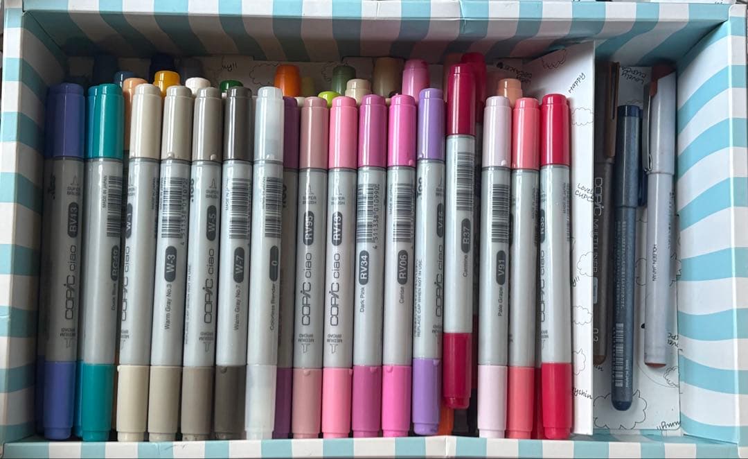 COPiC ciao 71本＋マルチライナー
