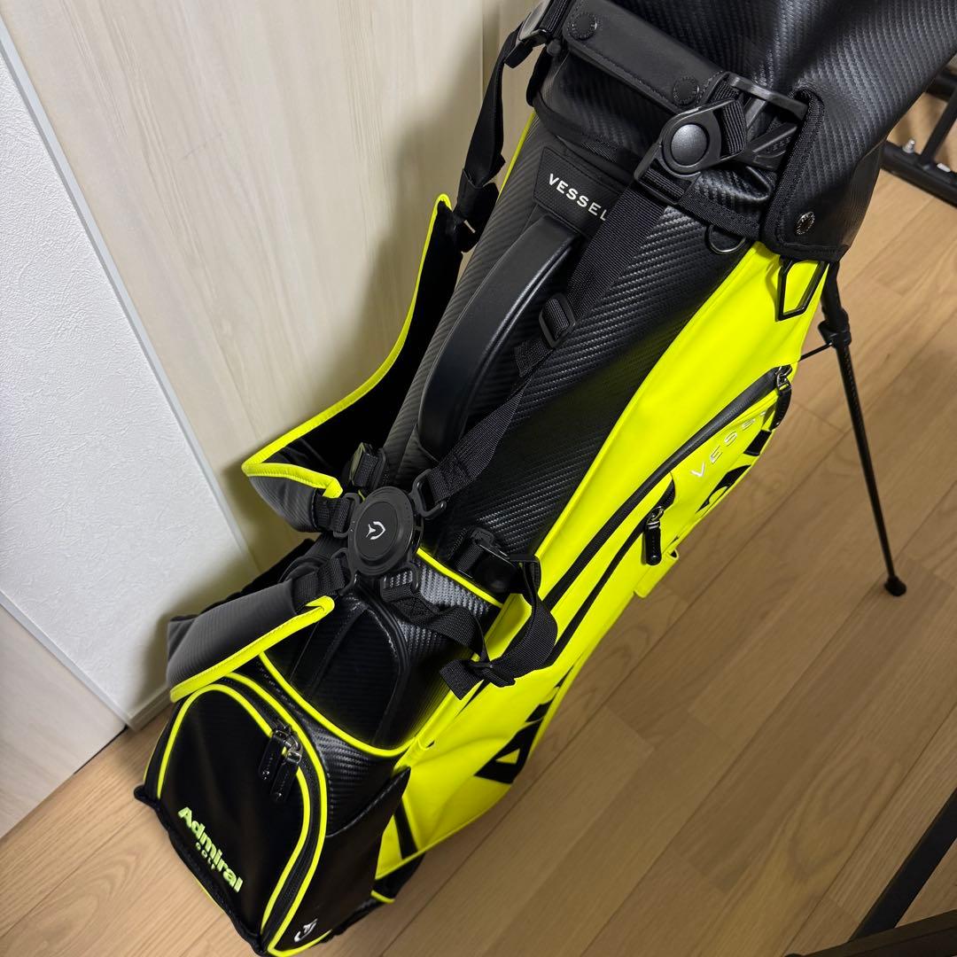 【限定モデル】Admiral Golf ×Vessel キャディーバッグ