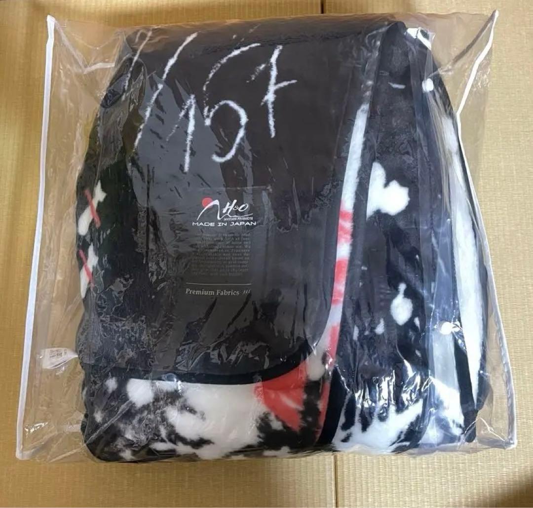 H&O サメ ニューマイヤー毛布　2025 ブラック　140×200