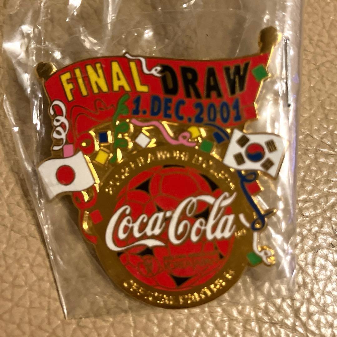 【未開封】2002 FIFA ワールドカップ　組み合わせ抽選会ピンバッジ