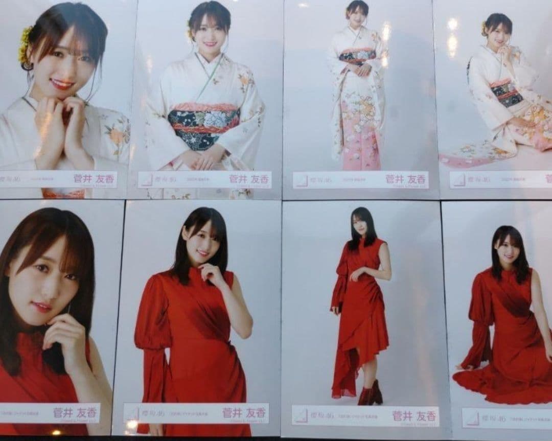 櫻坂　菅井友香　生写真　ほぼフルコンプ　美品