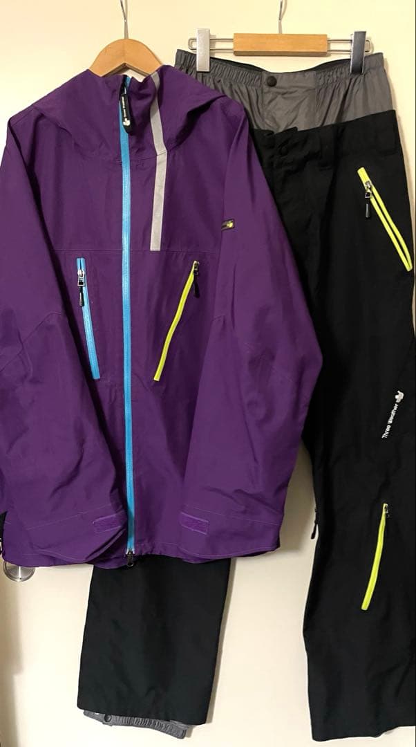 Three Weather スノボウェア　セットアップ　L
