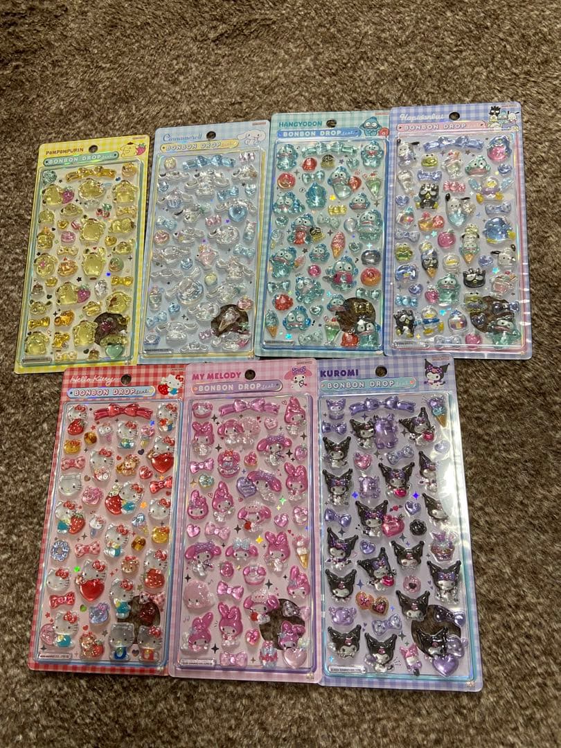 ボンボンドロップシール　サンリオ　第二弾　正規品　ボンドロ　クロミ　マイメロ