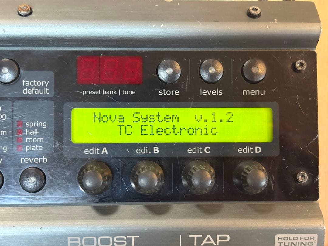 TC Electronic NOVA SYSTEM ＆LIMITED プリセット