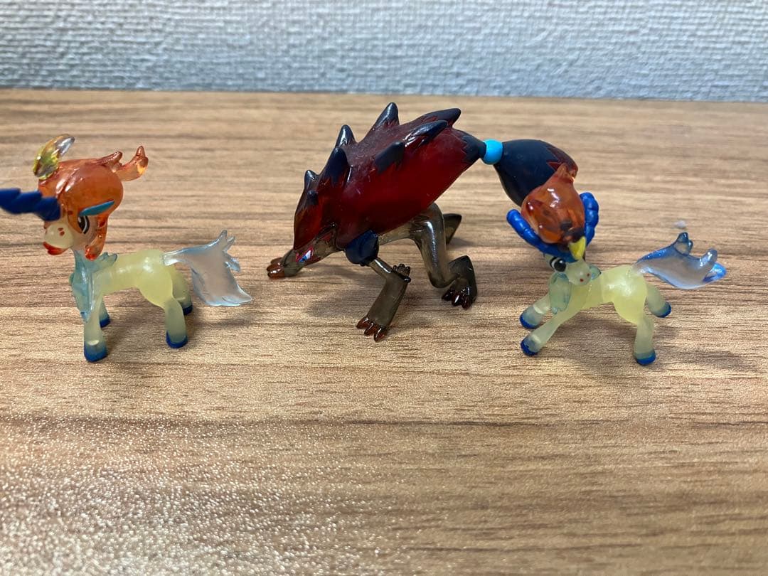 ポケモン立体図鑑BW他　まとめ売り　ゼクロムレシラムケルディオクリアバージョン